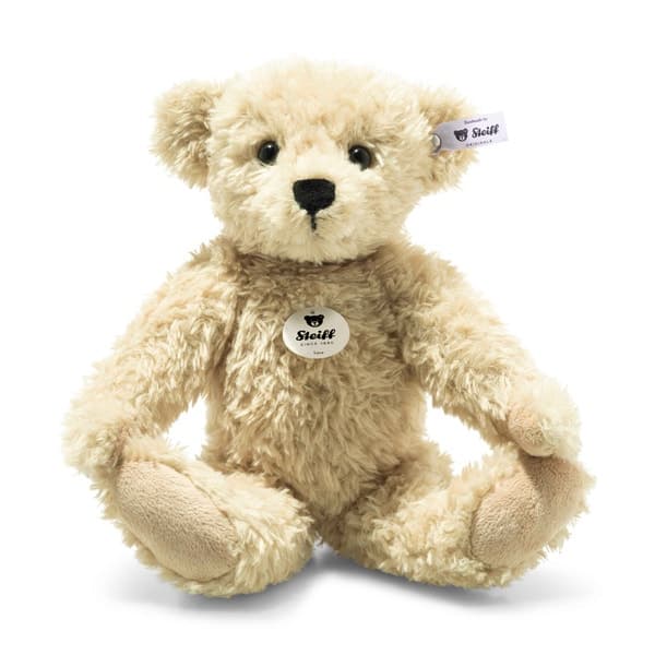 Luca Teddy Bear by Steiff, soft and cuddly nursery companion.