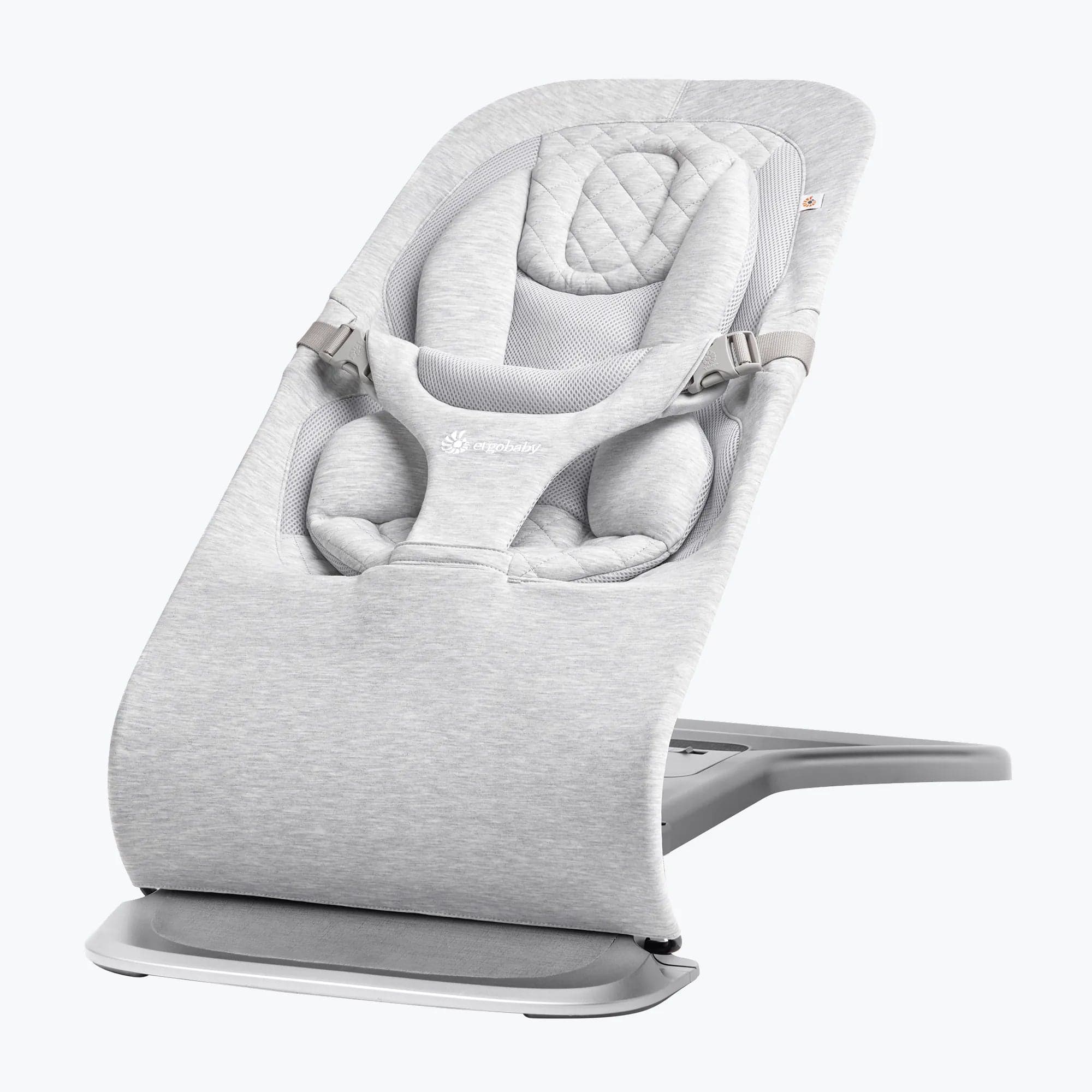 Evolve 3-in-1 Bouncer by Ergobaby in a nursery setting.