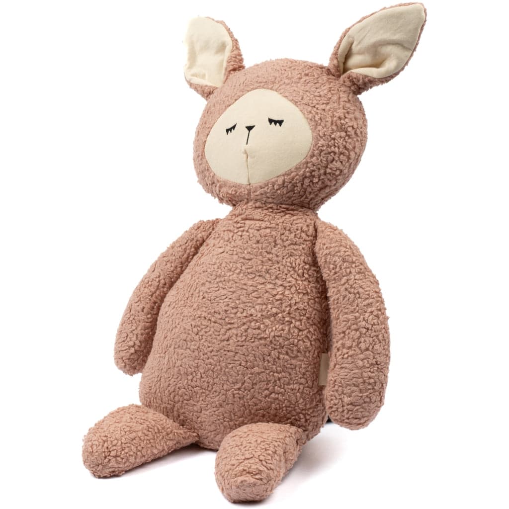 Fabelab Big Buddy Bunny plush toy, soft and cuddly for babies.
