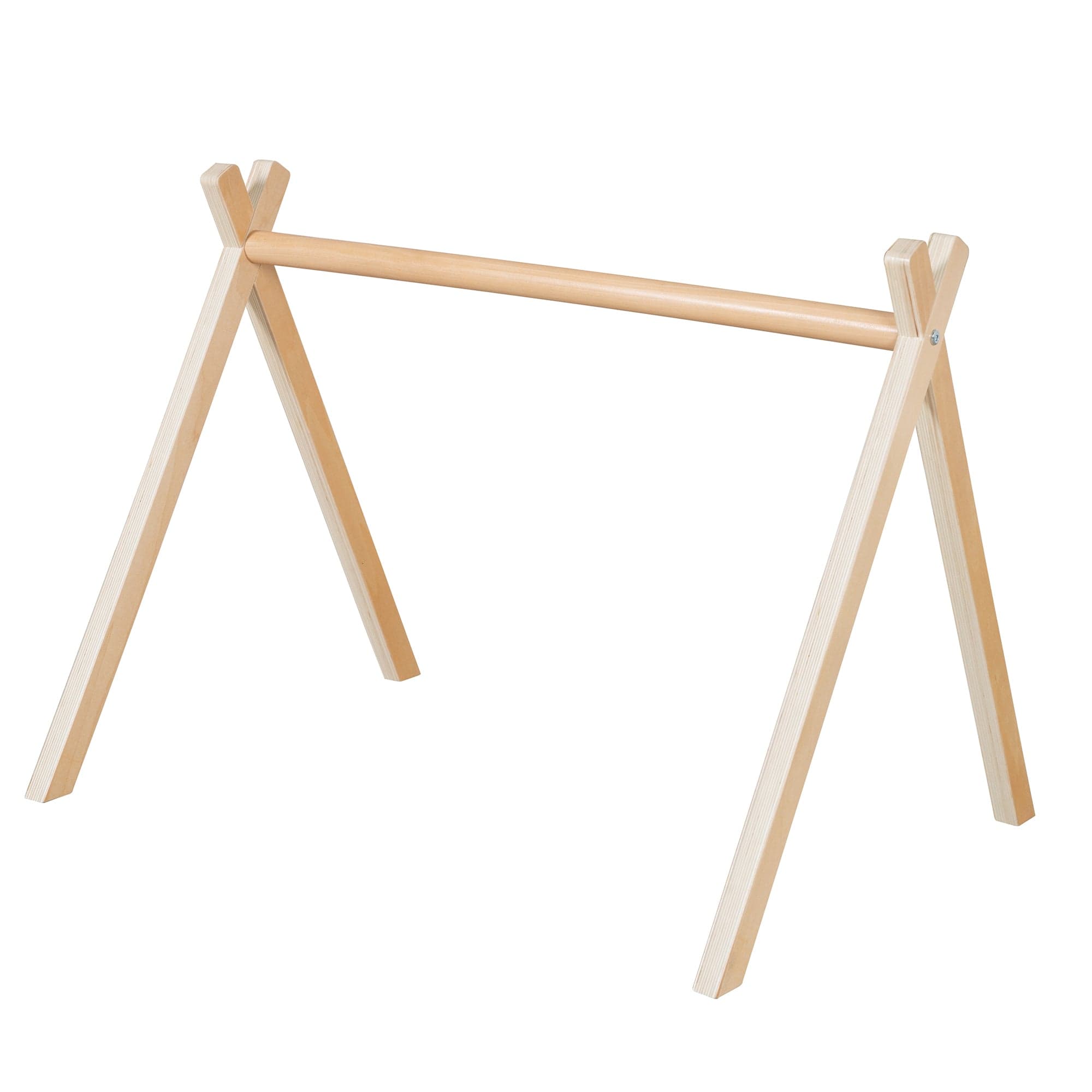 Wooden Baby-Spieltrapez by roba, designed for developmental play.