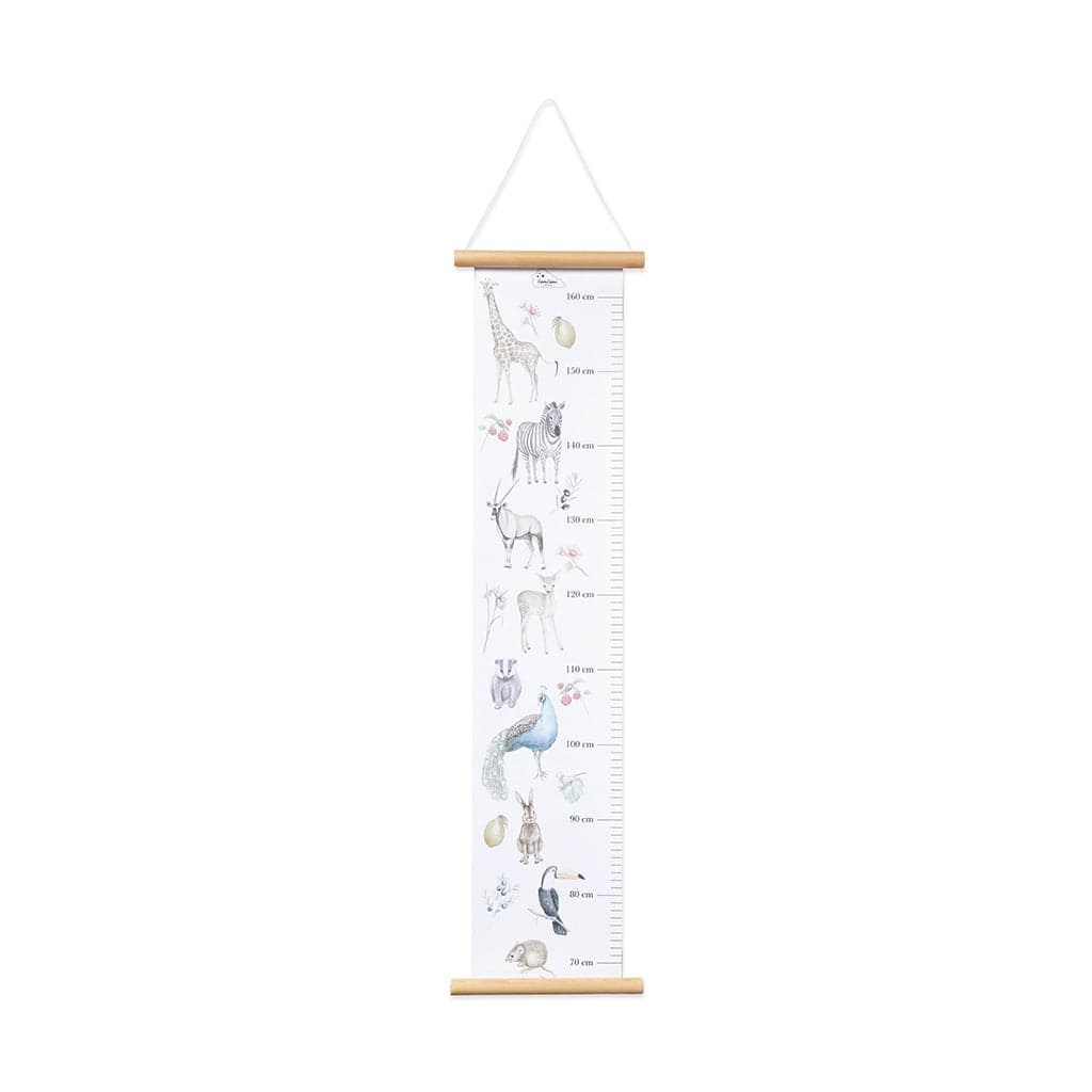 Colorful height chart for nursery by Cam Cam Copenhagen.