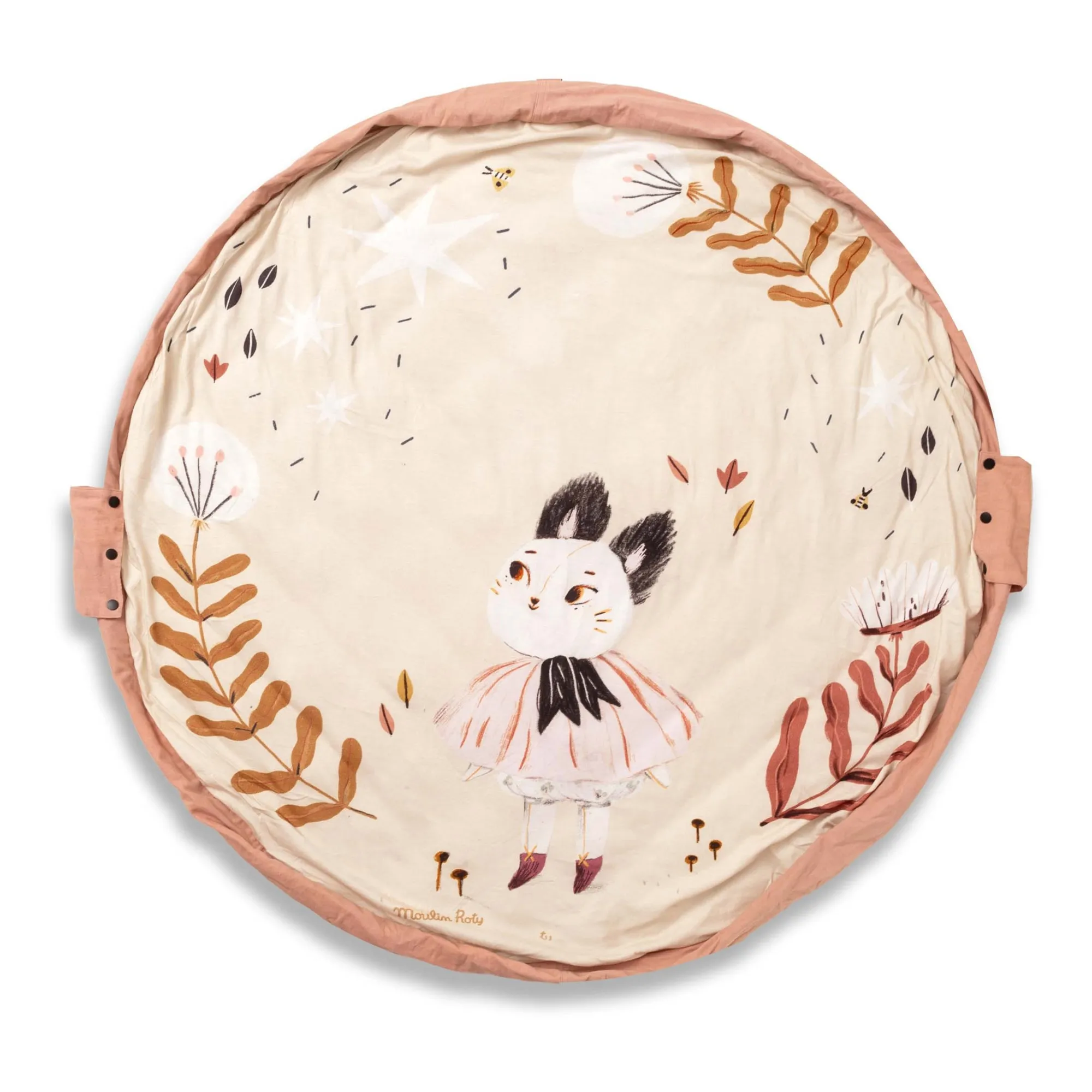 Bag / Playmat - After the rain by Moulin Roty, stylish and functional for play.