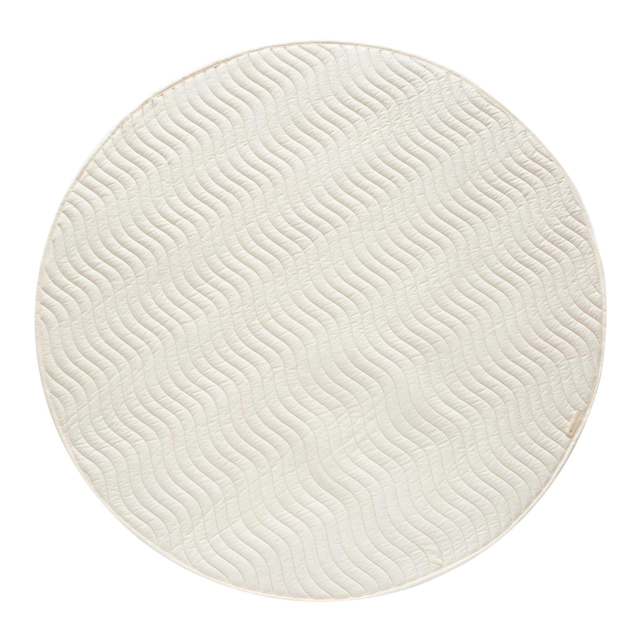 Kiowa Play Mat by Nobodinoz in natural color, perfect for playtime.