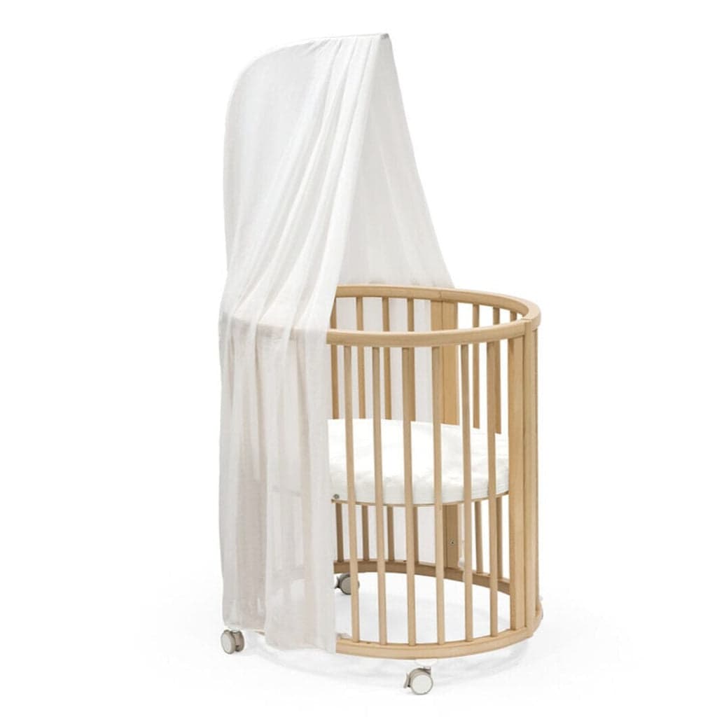 Stokke Sleepi V3 Mini Crib Bundle in a cozy nursery setting