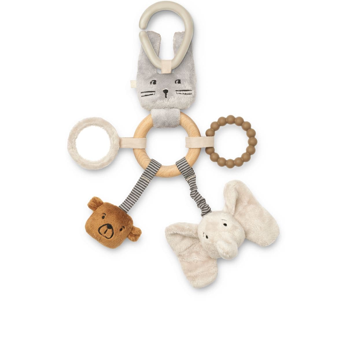 Liewood ANGIE Activity Toy in Mist mix, designed for sensory play.