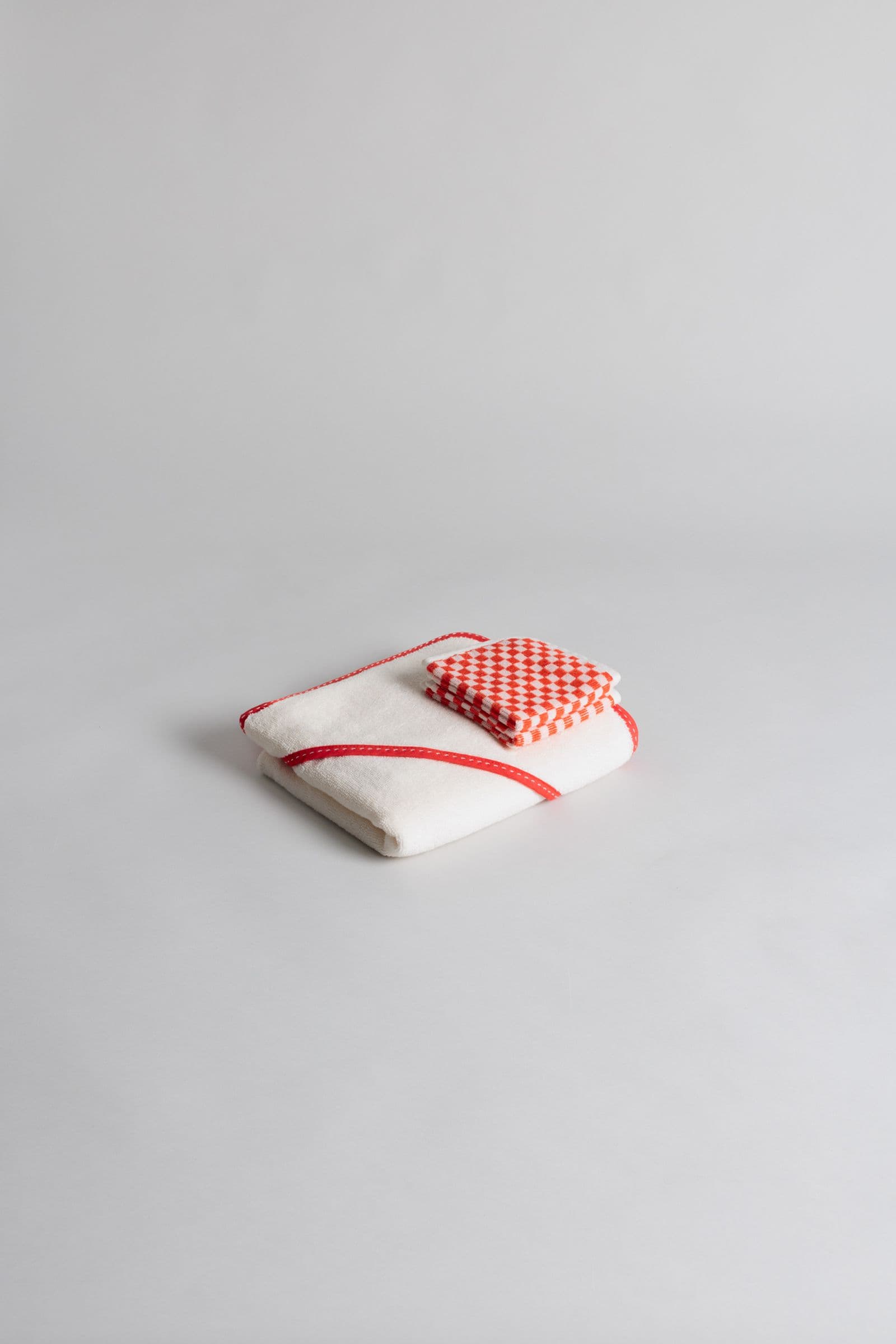 Soft Baby Towelling Set in Paloma Sun & Ecru by ShopBaina