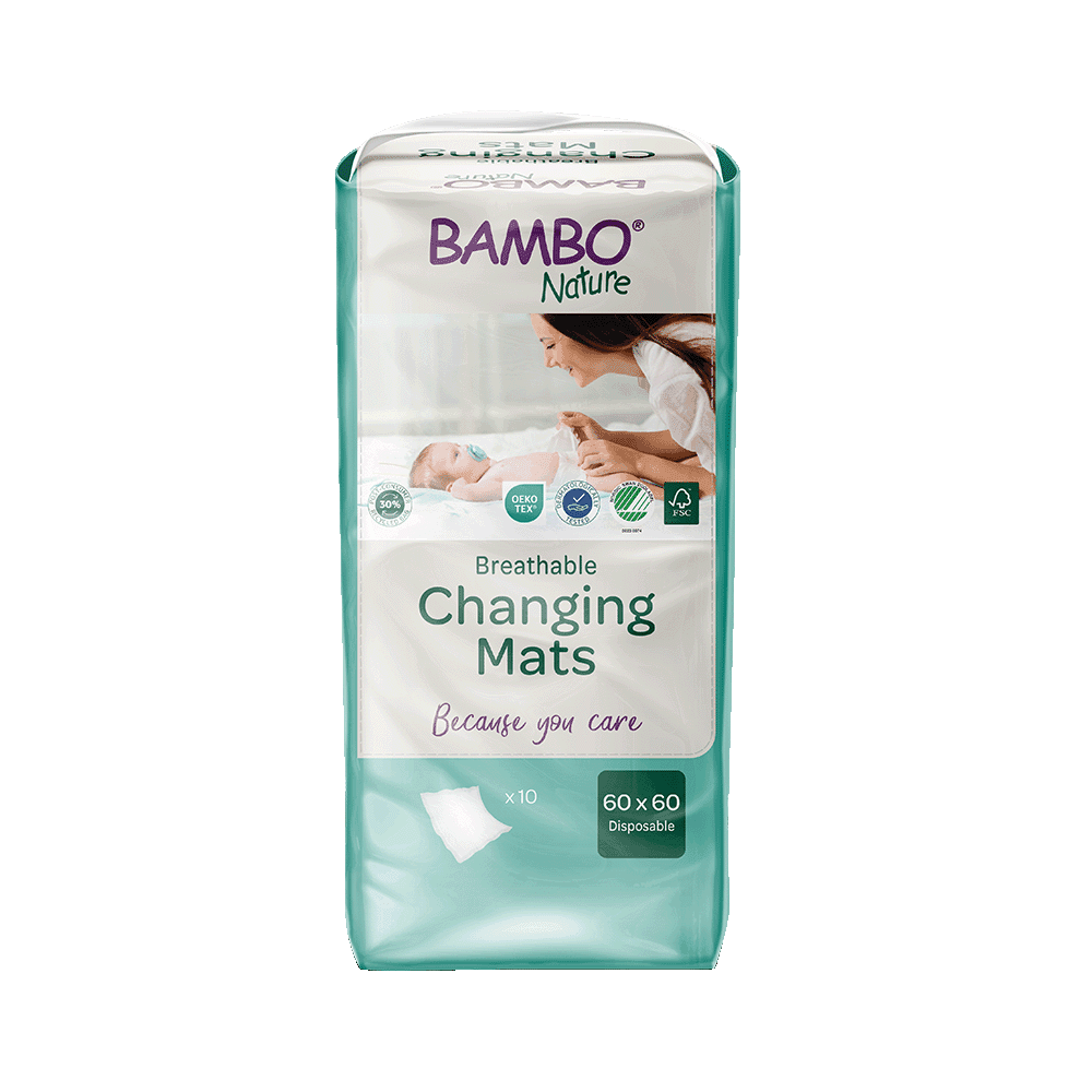 Bambo Nature Changing Mats - eco-friendly and ultra-soft for baby.