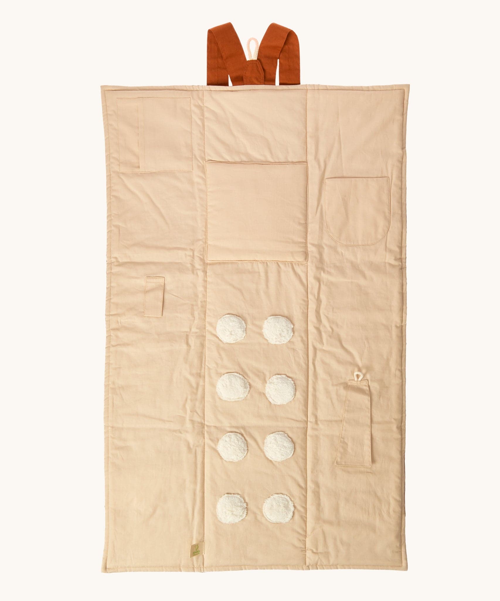 Senger Cozy Nap Baby Playmat in soft colors for infants.