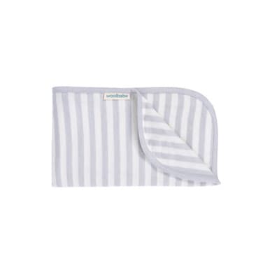 Woolbabe Merino/Organic Cotton Swaddle/Blanket in Pebble