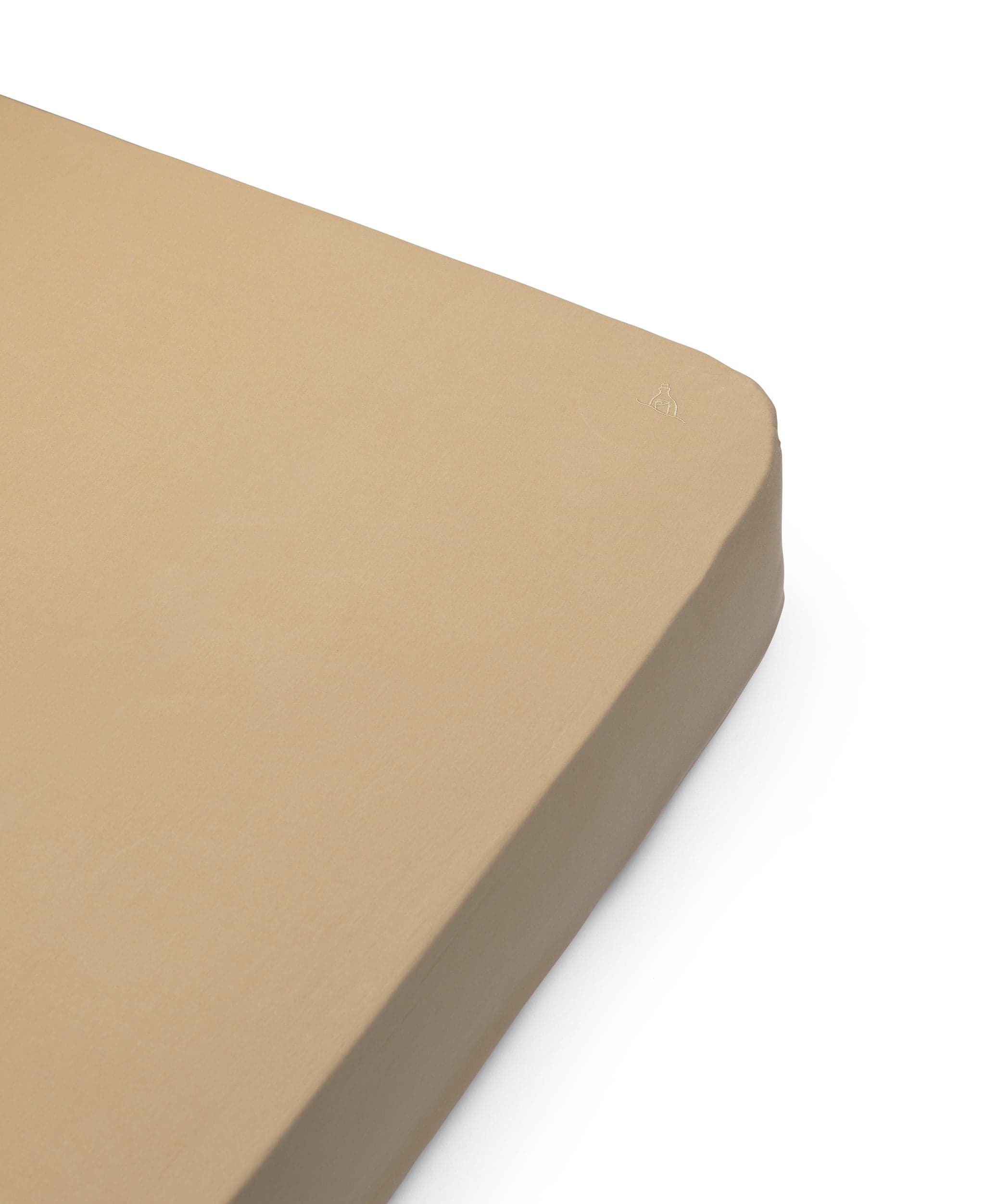 Bea Fitted Sheet in Sandy Feet by Oliver Furniture, soft fabric for baby's crib.