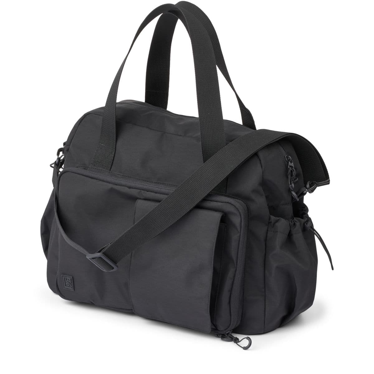 Liewood Carly Changing Bag in Black, a stylish and practical baby accessory.