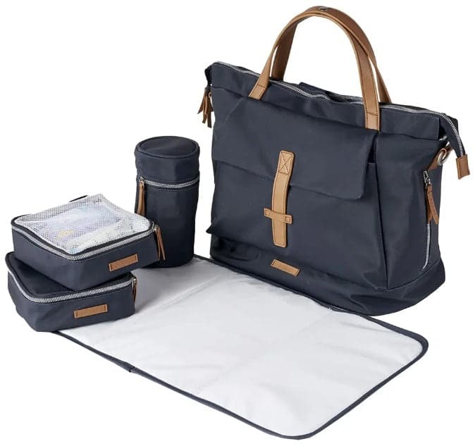 BabaBing Erin Backpack Diaper Bag in Navy.