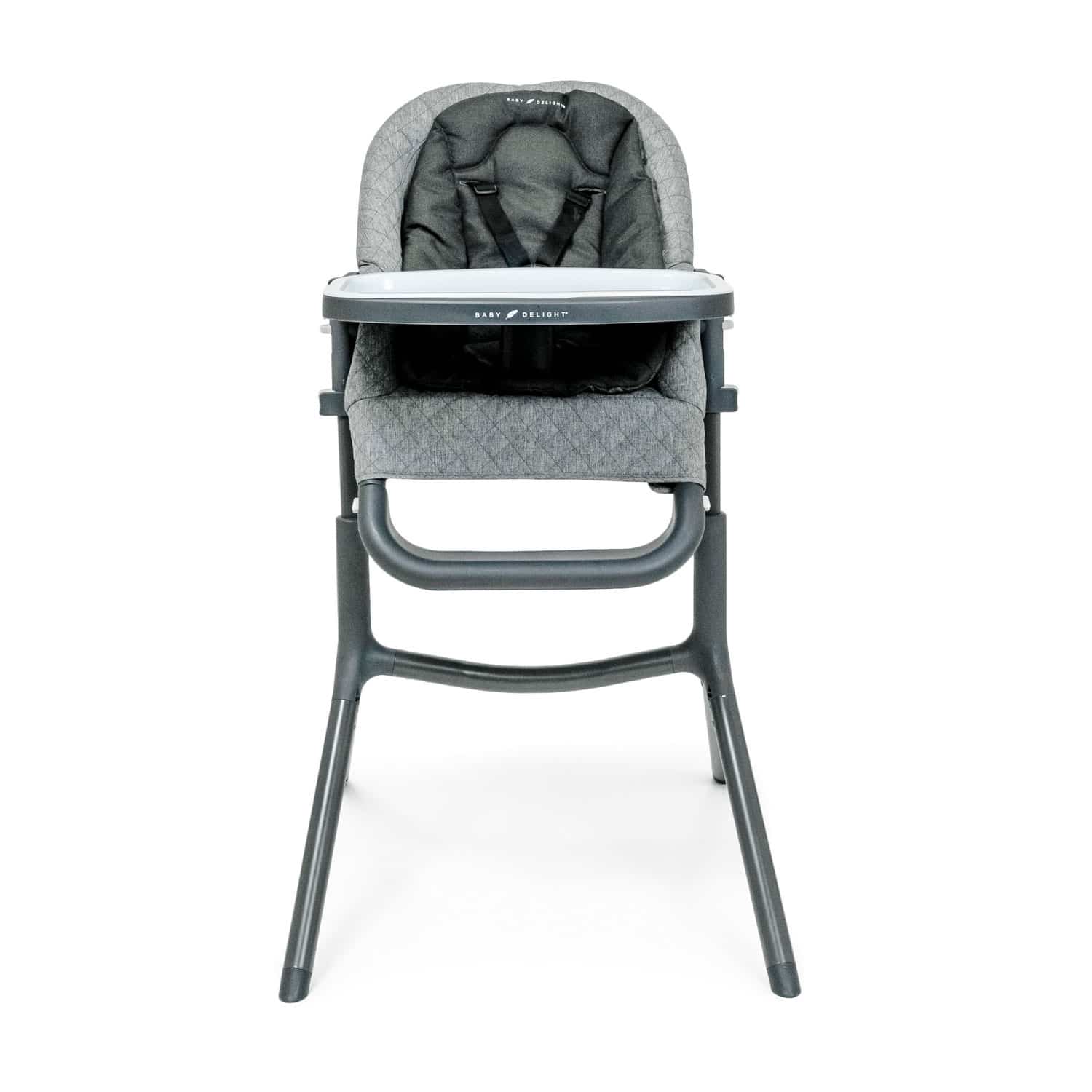 Levo Deluxe Adjustable High Chair by Baby Delight, elegant design for modern feeding.