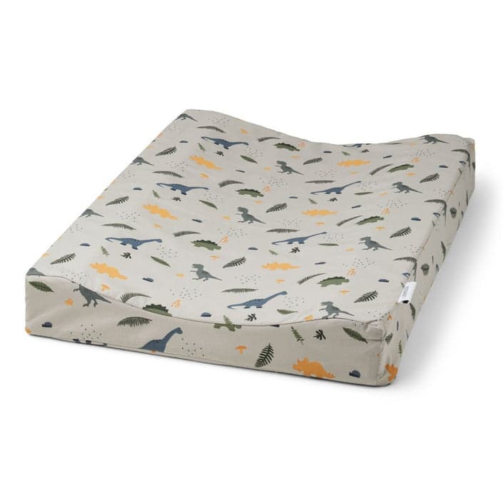 Liewood changing mat pillow in soft fabric for baby comfort.