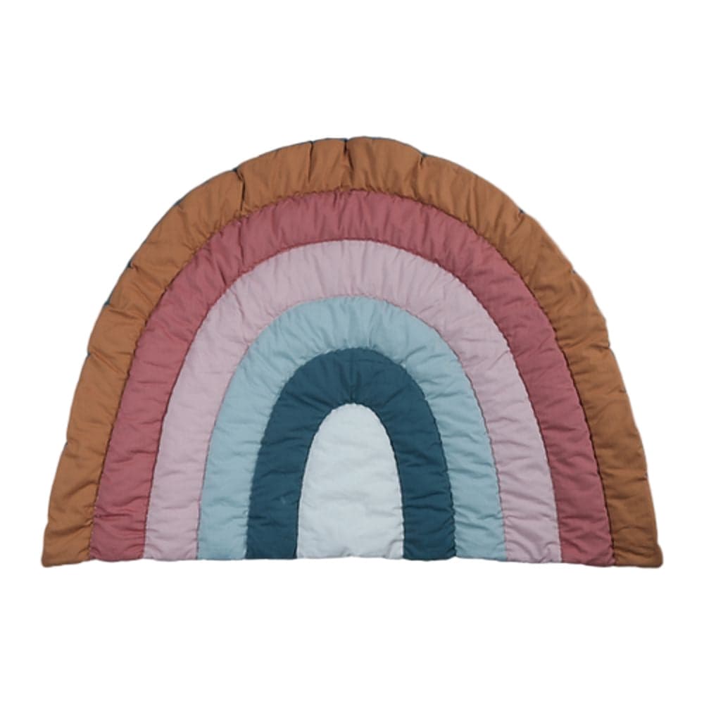 Fabelab Soft Adorable Blanket with Rainbow, made from organic cotton