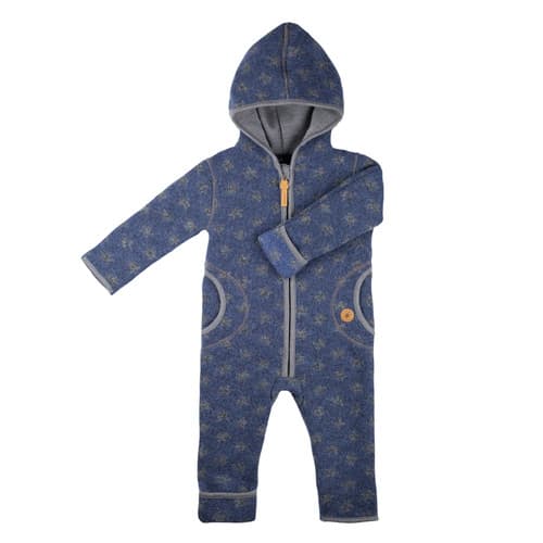 Organic Merino Wool Cotton Baby Bunting by Little Spruce Organics.