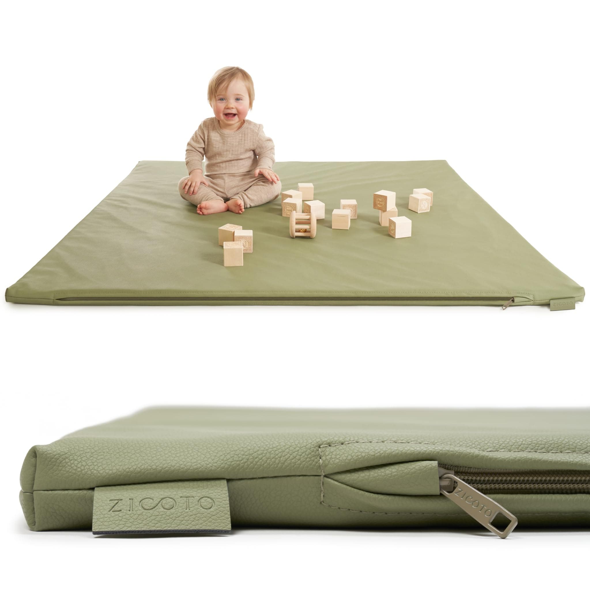 Stylish Padded Baby Play Mat for boys and girls, extra thick and soft.