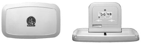 Koala Kare KB200 Horizontal Baby Changing Station in white granite