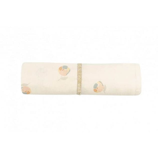 Set of 2 organic cotton diapers in Blossom design by Nobodinoz.