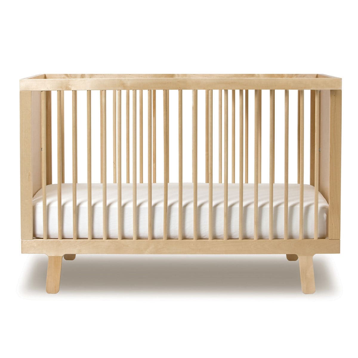 Sparrow babybed - Crib by Oeuf NYC in a stylish nursery setting.