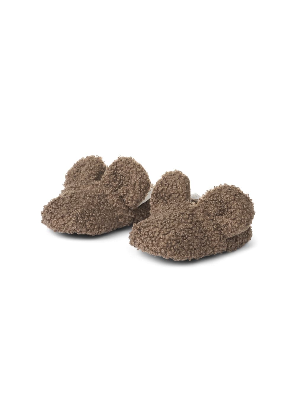 Soft and durable teddy booties for baby from MarMar Copenhagen.